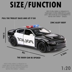 1/36 Scale SRT Hellcat Car Model Diecast Toy